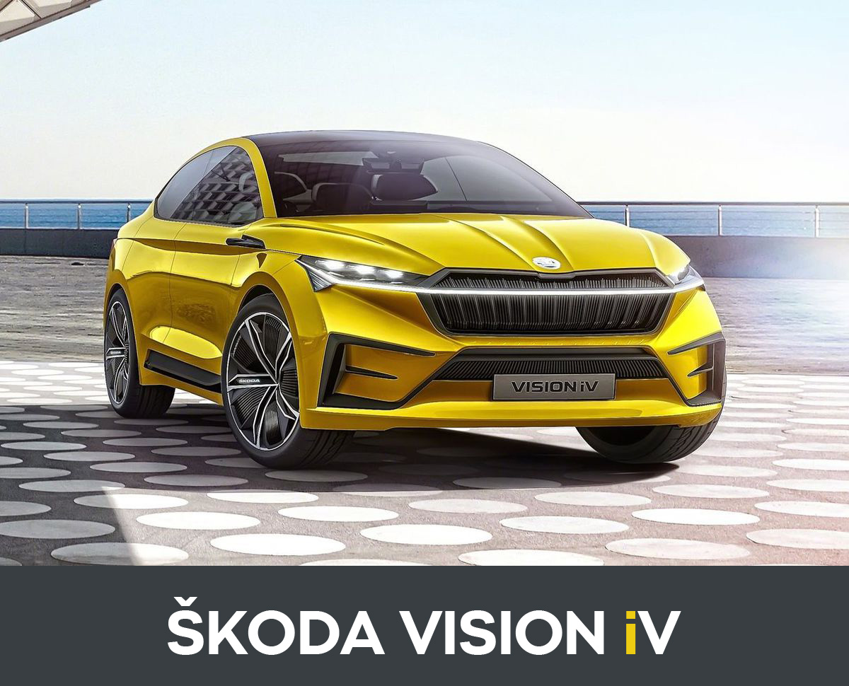 ŠKODA VISION iV front